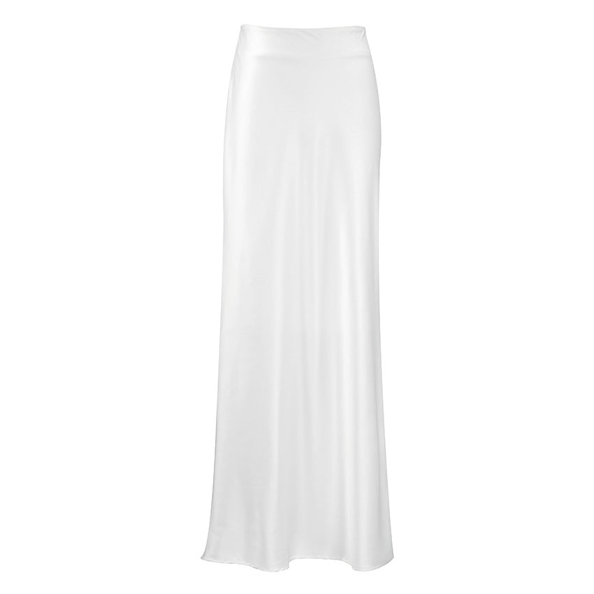 Elegant White Women's Skirt