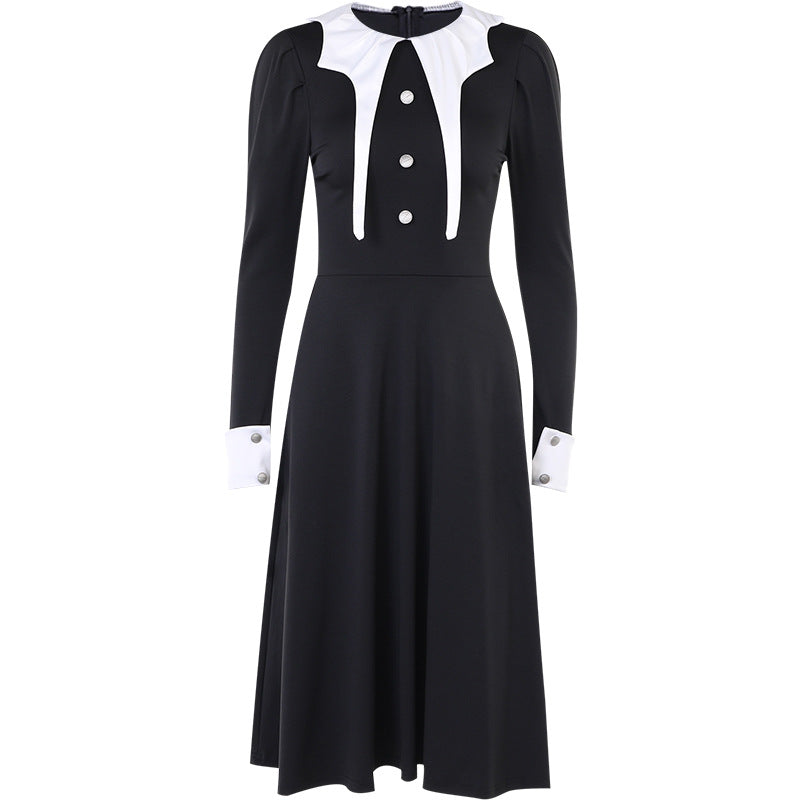 Womens Wednesday Addams Dress Costume ACC MODE