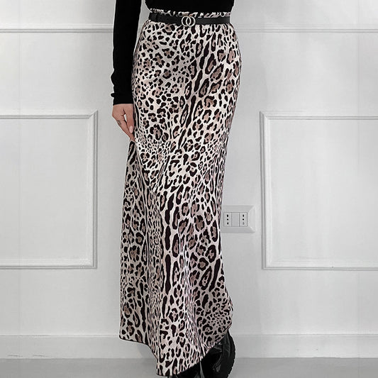 Women's Sexy Leopard Print Commuter Skirt