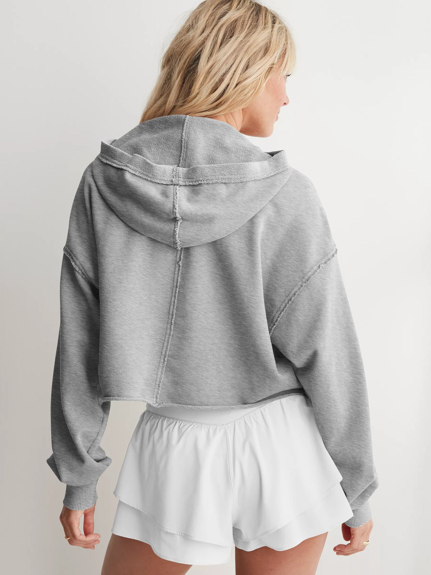 Women's Hooded Loose Pullover Sweatshirt