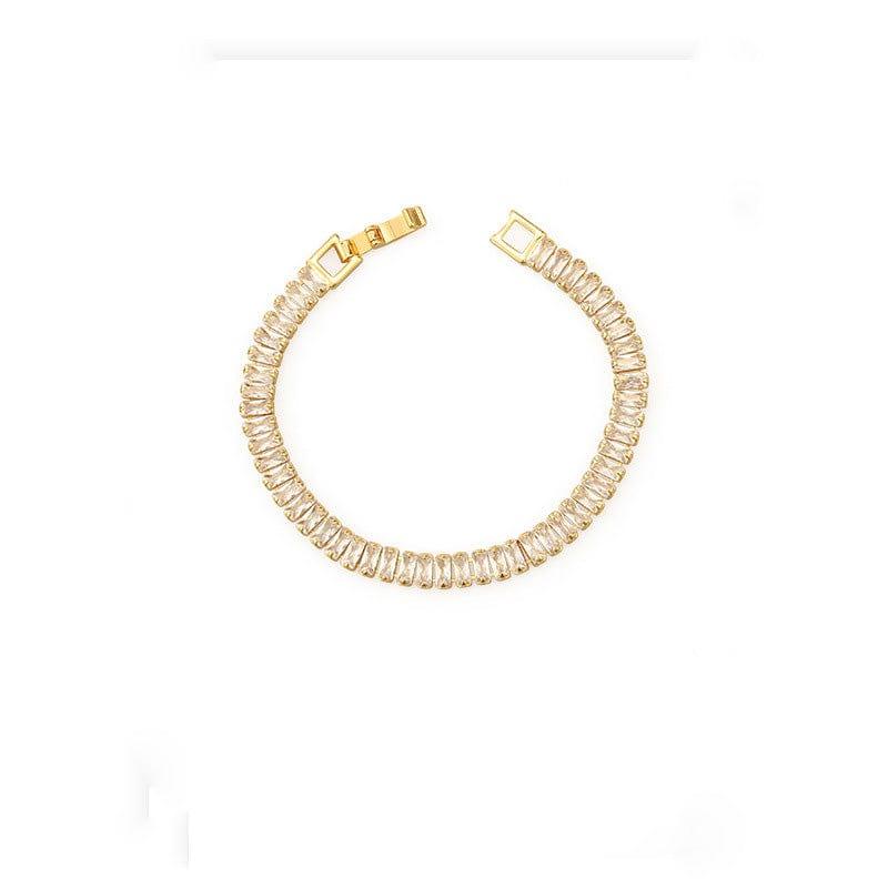 Simple Temperament Zircon Bracelet