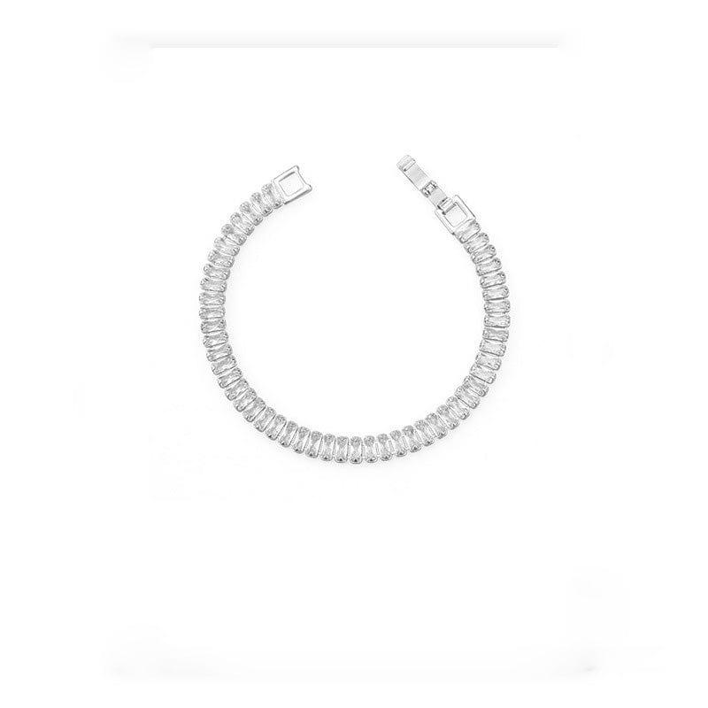 Simple Temperament Zircon Bracelet