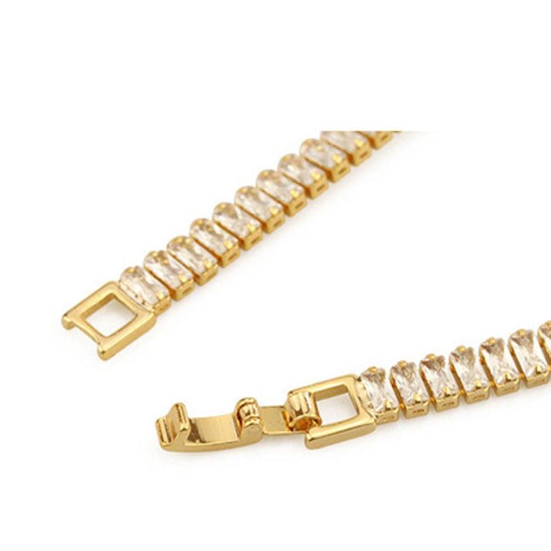 Simple Temperament Zircon Bracelet