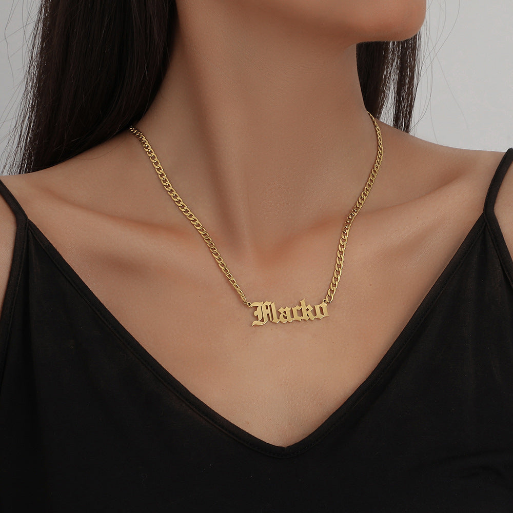 Custom Name Necklace-Name Only