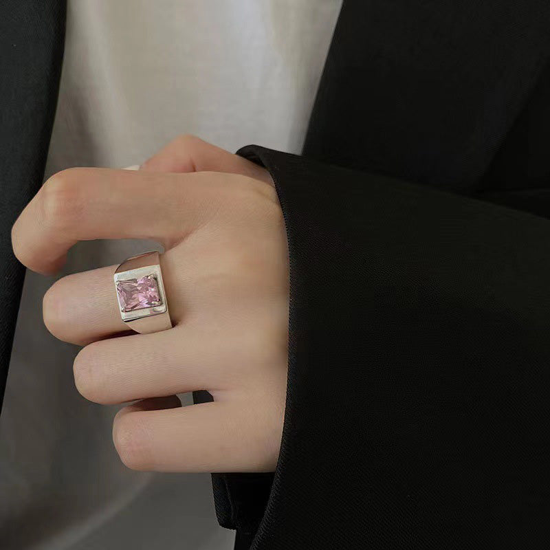 Pink Gemstone Ring