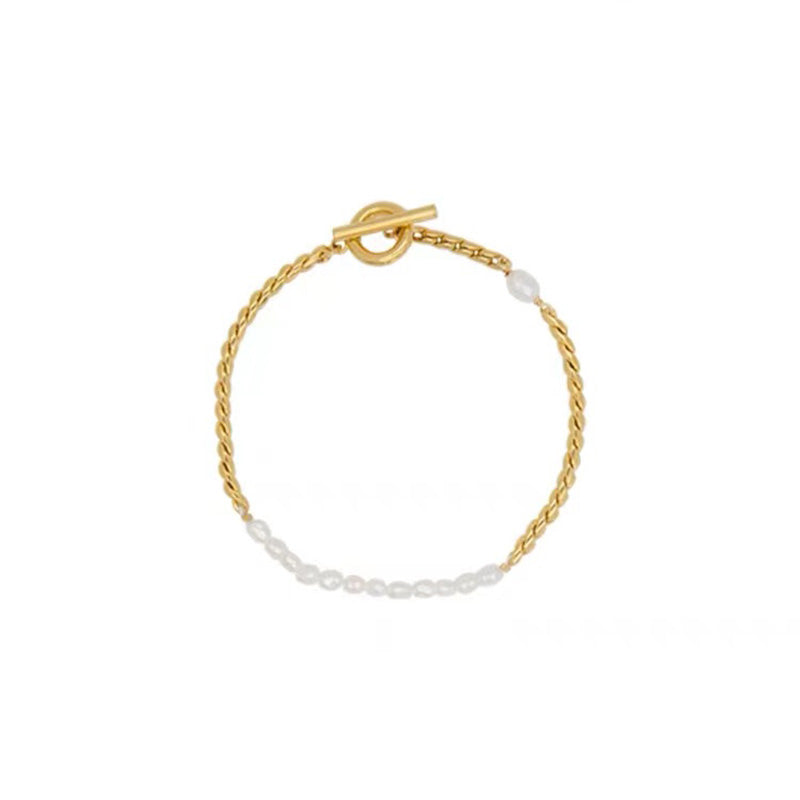 Pearl OT Buckle Bracelet - ACC MODE