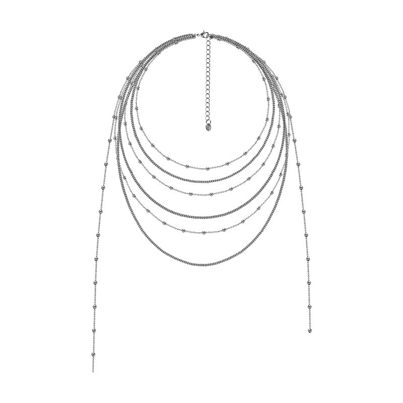 Catena per clavicola multistrato di design di nicchia