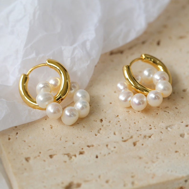 Simple Pearl Earrings - ACC MODE