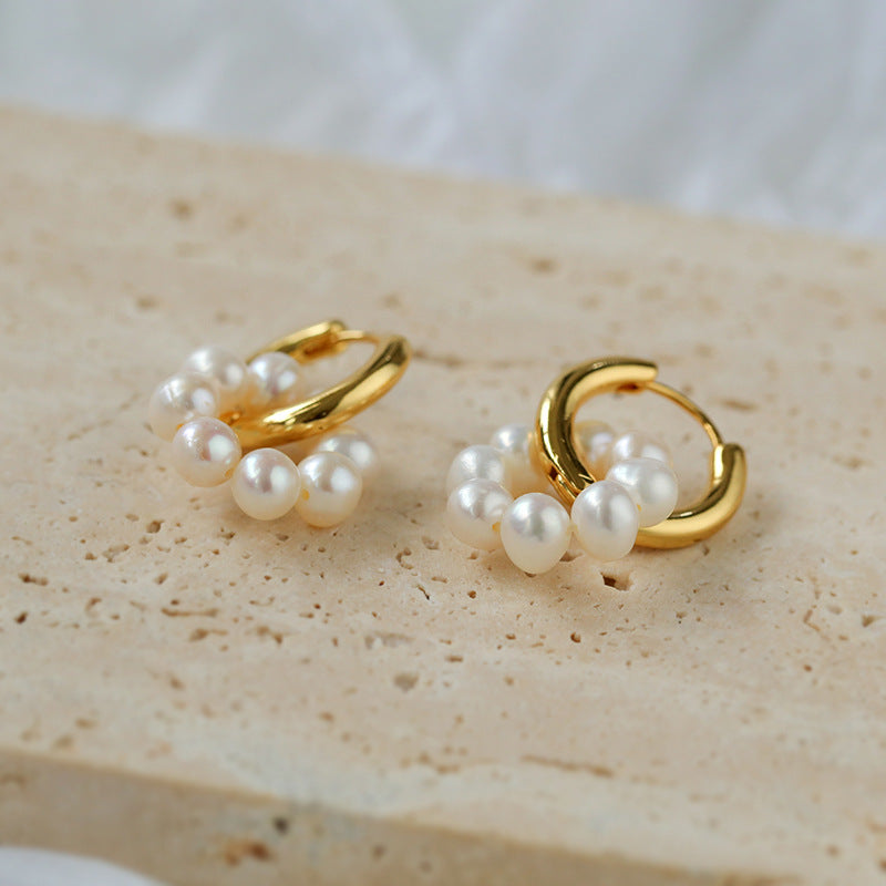 Simple Pearl Earrings - ACC MODE